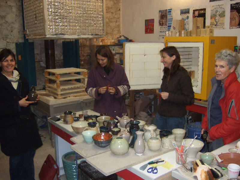 Stage et cours de poterie et céramique pour adultes dans l'Herault.